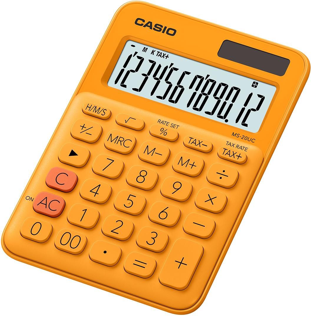 Casio MS-20UC-RG W128263078 Calculator Desktop Basic 