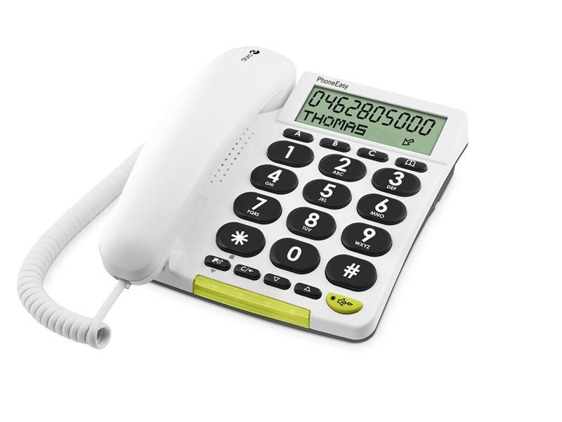 Doro 380007 W128263123 312Cs Analog Telephone Caller 