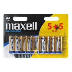 MAXELL LR6 - Batterie 10 x AA Alkalisch (790253)