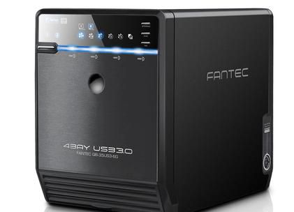 Fantec QB-35US3-6G USB3.0/eSata 4x3,5\"Sata Schwarz