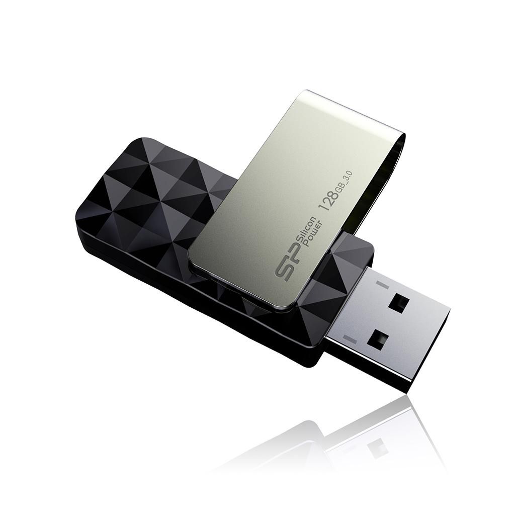 SILICON POWER USB-Stick 8GB Silicon Power  USB 3.0  B30  Black