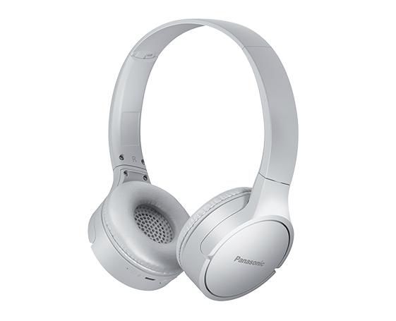 PANASONIC RB-HF420BE-W Bluetooth On-Ear Kopfhörer weiß Sprachsteuerung
