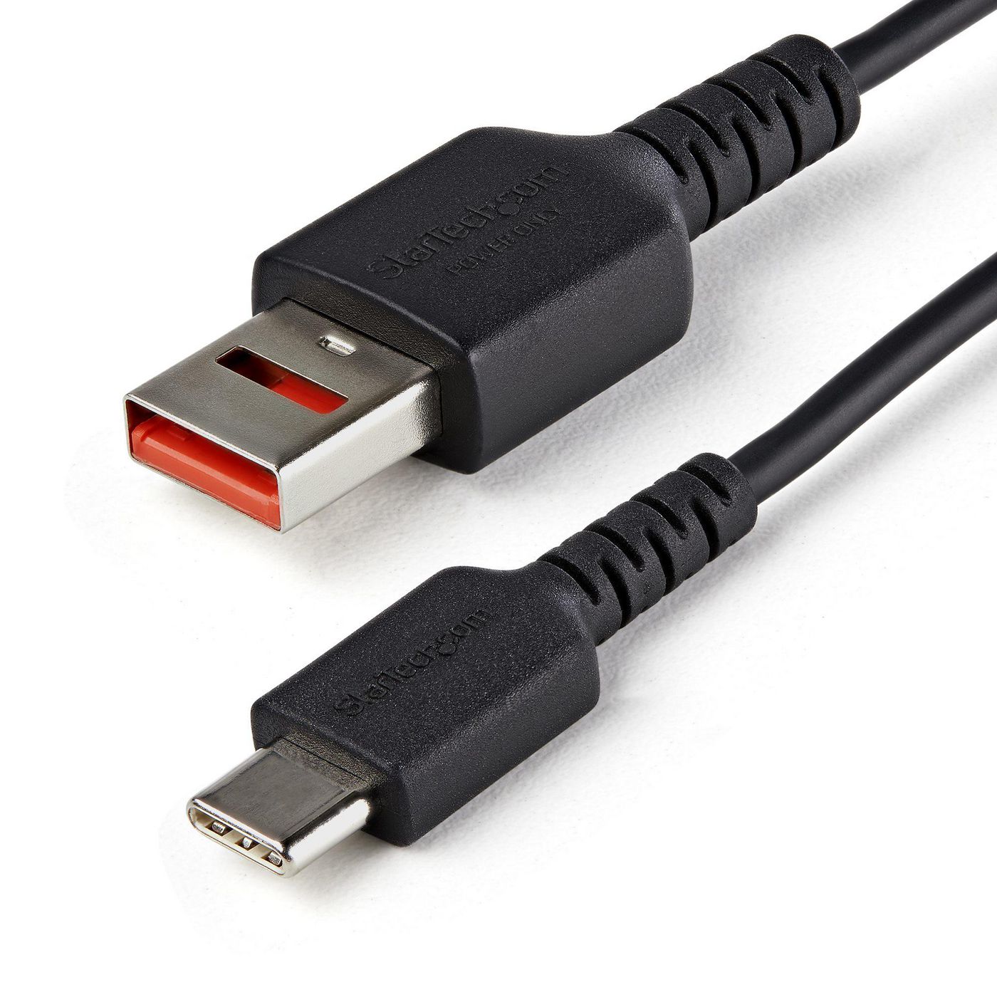 STARTECH.COM 1m USB-Datenblocker Kabel - USB-A auf USB-C Sicheres Ladekabel - keine Datenübertragung