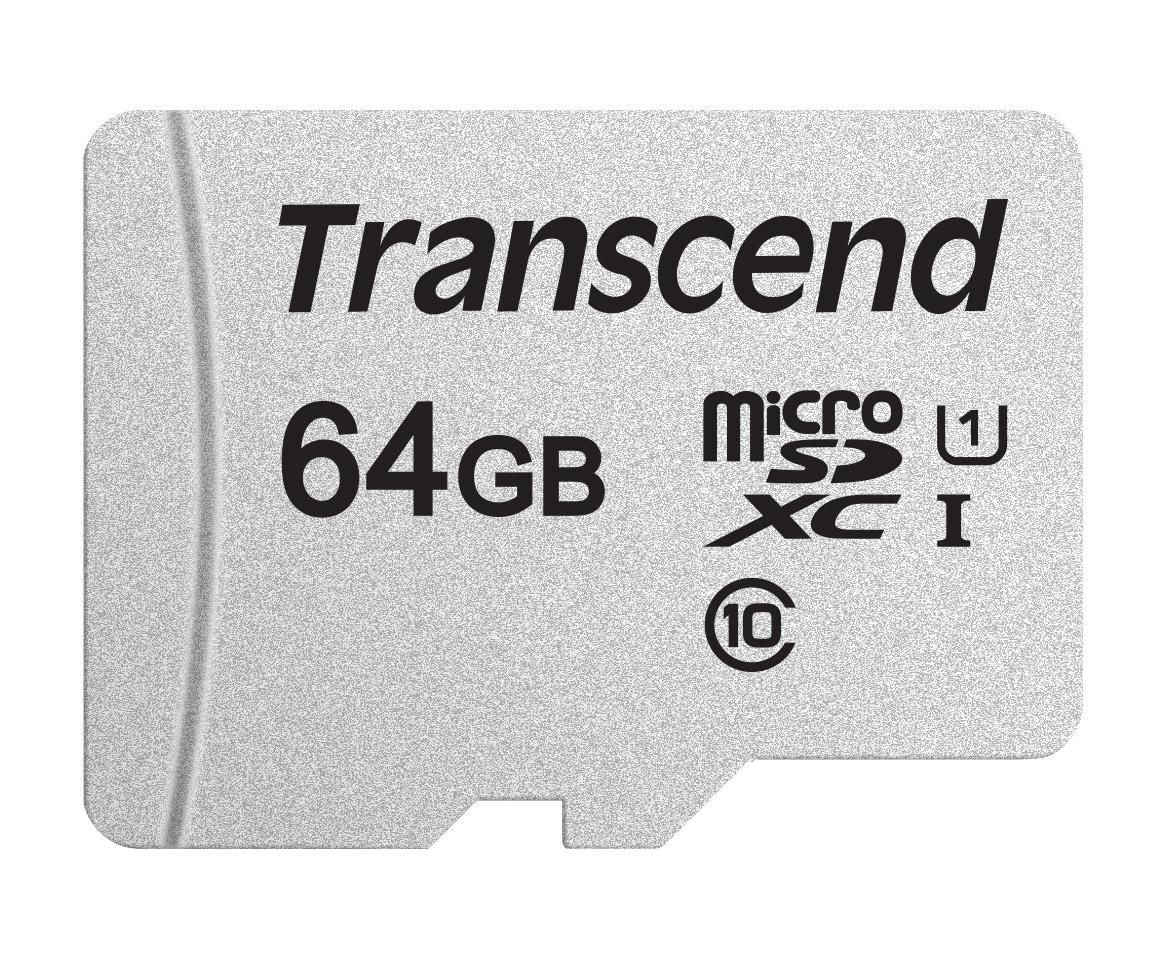 Transcend TS64GUSD300S W128265478 Microsd Card Sdhc 300S 64Gb 