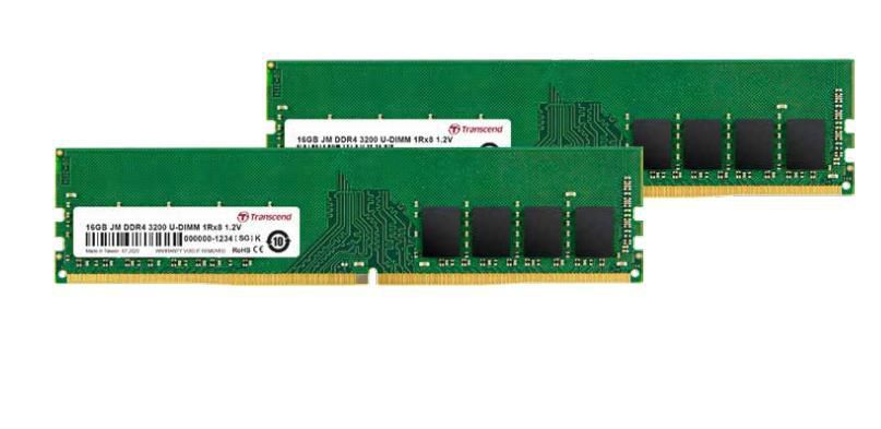 TRANSCEND JM3200HLB-16GK 16GB Kit (2x8GB)