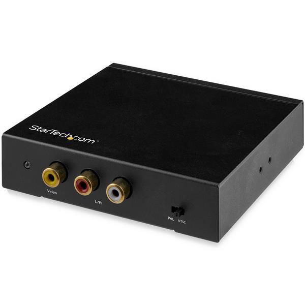 STARTECH.COM HDMI auf Cinch Wandler mit Audio - RCA - Composite-Video-Adapter - NTSC /