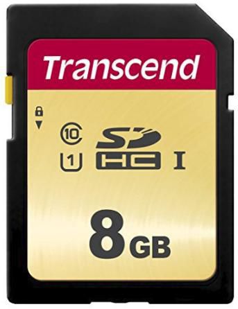 Transcend TS8GSDC500S W128265997 Sd Card Sdhc 500S 8Gb 