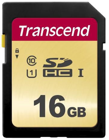 Transcend TS16GSDC500S W128266069 Sd Card Sdhc 500S 16Gb 