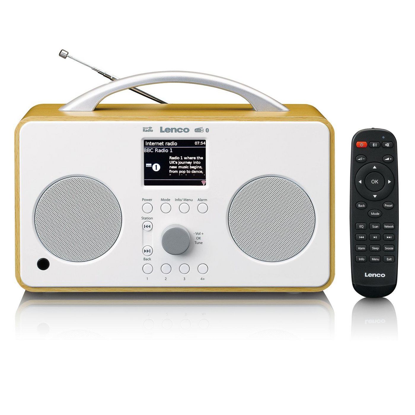 Lenco PIR645WH W128277701 Pir-645Wh Radio Portable 