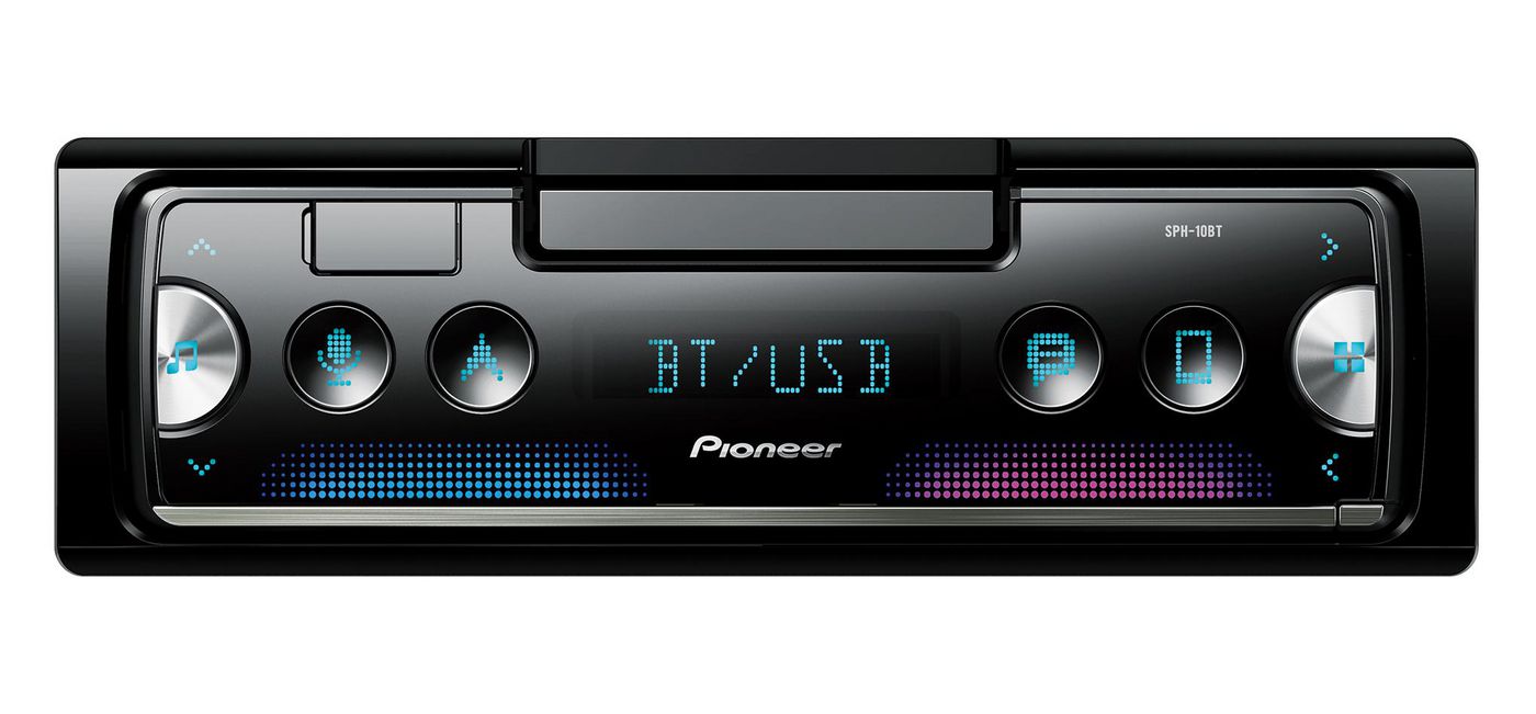 PIONEER SPH-10BT Auto Media-Receiver Schwarz - Silber 200 W Bluetooth (1025895)