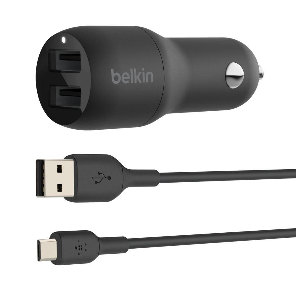 Belkin CCB001BTBK W128266386 Boost Charge Black Auto 