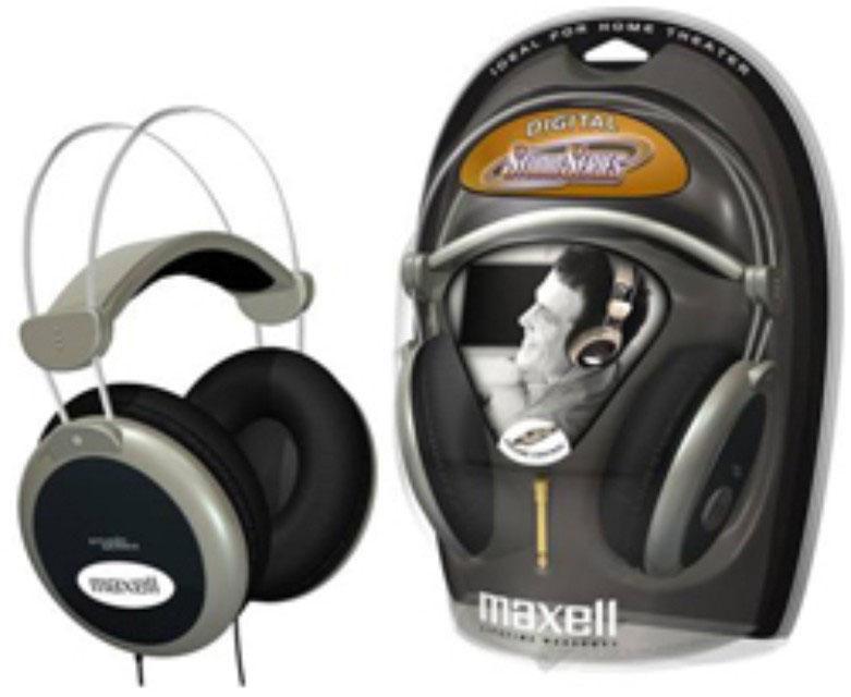 Maxell 303005 W128267448 Home Studio Headphones Wired 