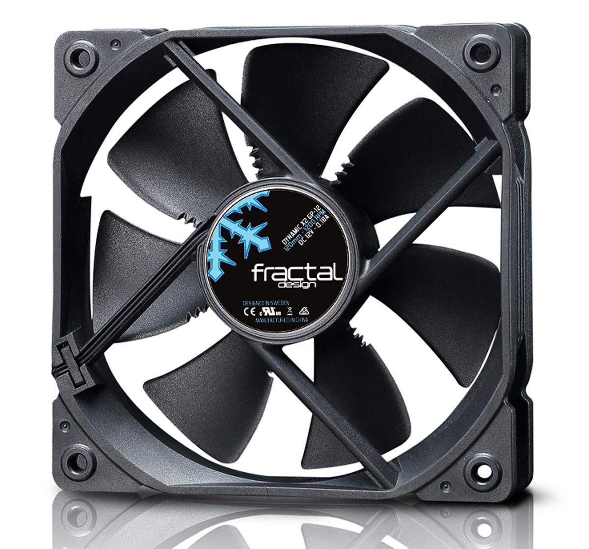 Fractal-Design FD-FAN-DYN-X2-GP12-BK W128268216 Dynamic X2 Computer Case Fan 