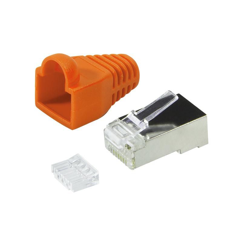 LogiLink MP0022O W128268978 Wire Connector Rj-45 Orange 