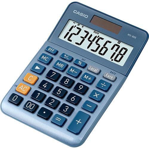 Casio MS-80E W128269502 Calculator Pocket Financial 