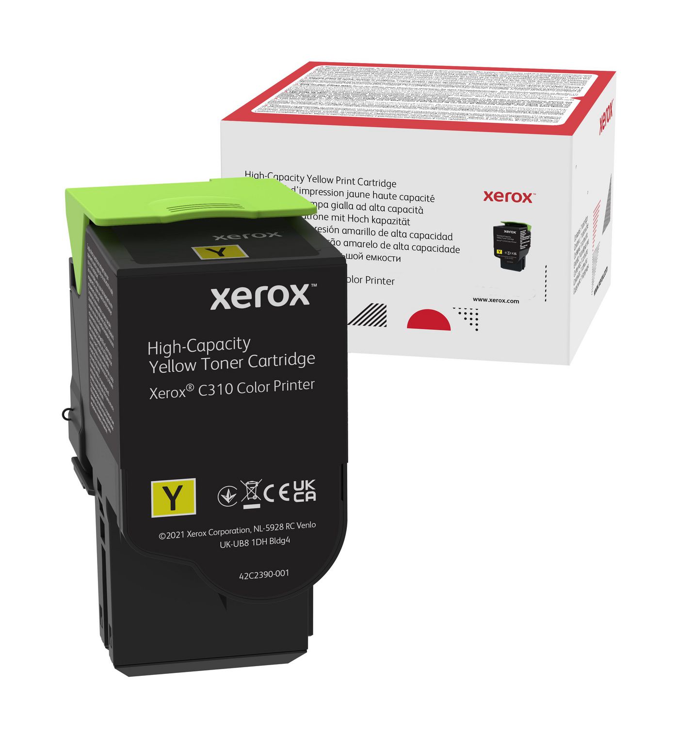 XEROX - Mit hoher Kapazität - Gelb - original - Tonerpatrone - für Xerox C310/DNI, C310/DNIM, C310V_
