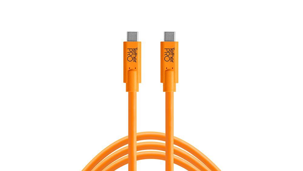 TETHER TOOLS USB-C zu USB-C 4,60m orange