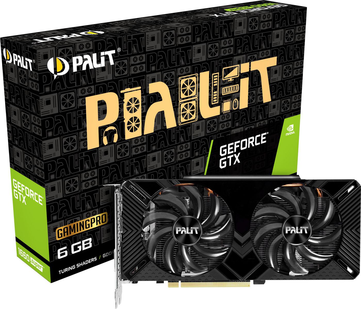Palit NE6166S018J9-1160A-1 W128270350 Graphics Card Nvidia Geforce 