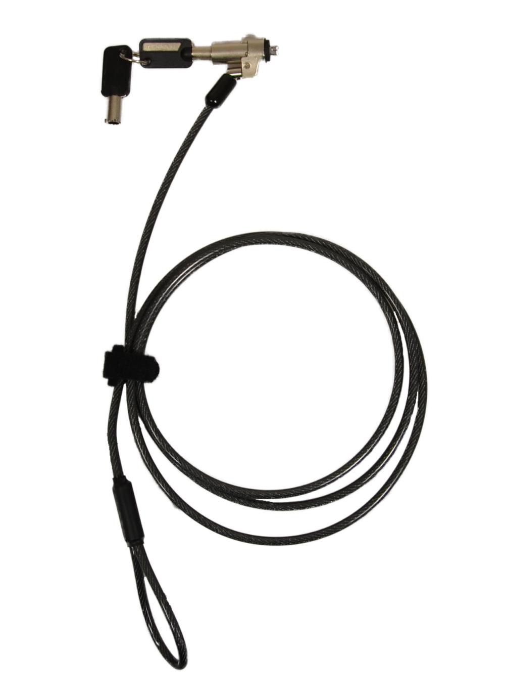 Port-Designs 901211 W128270531 Cable Lock Black, Brass 