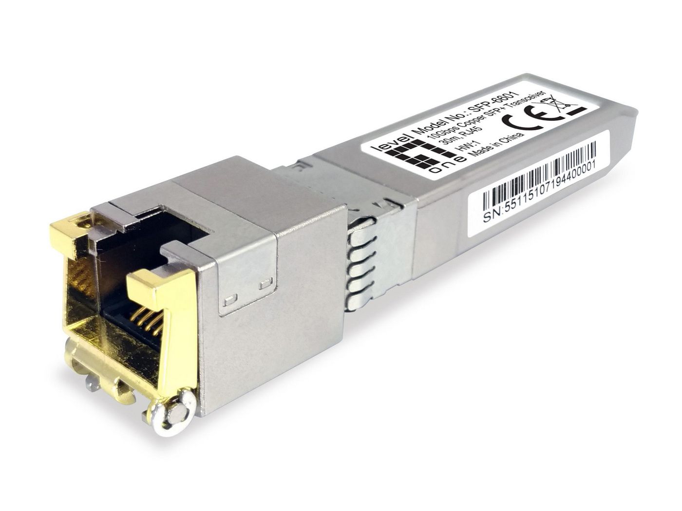 LevelOne SFP-6601 W128270851 Network Transceiver Module 