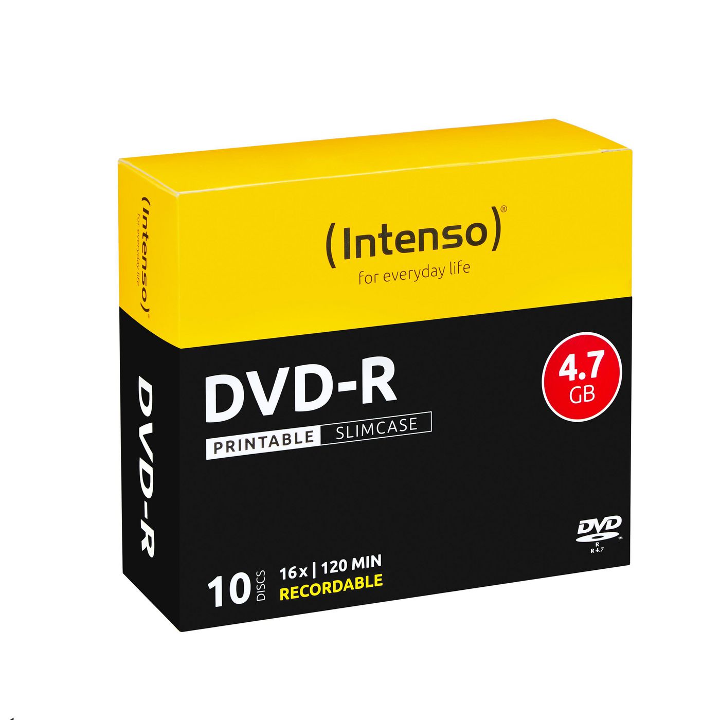 Intenso DVD-R 4.7GB, 10er Pack