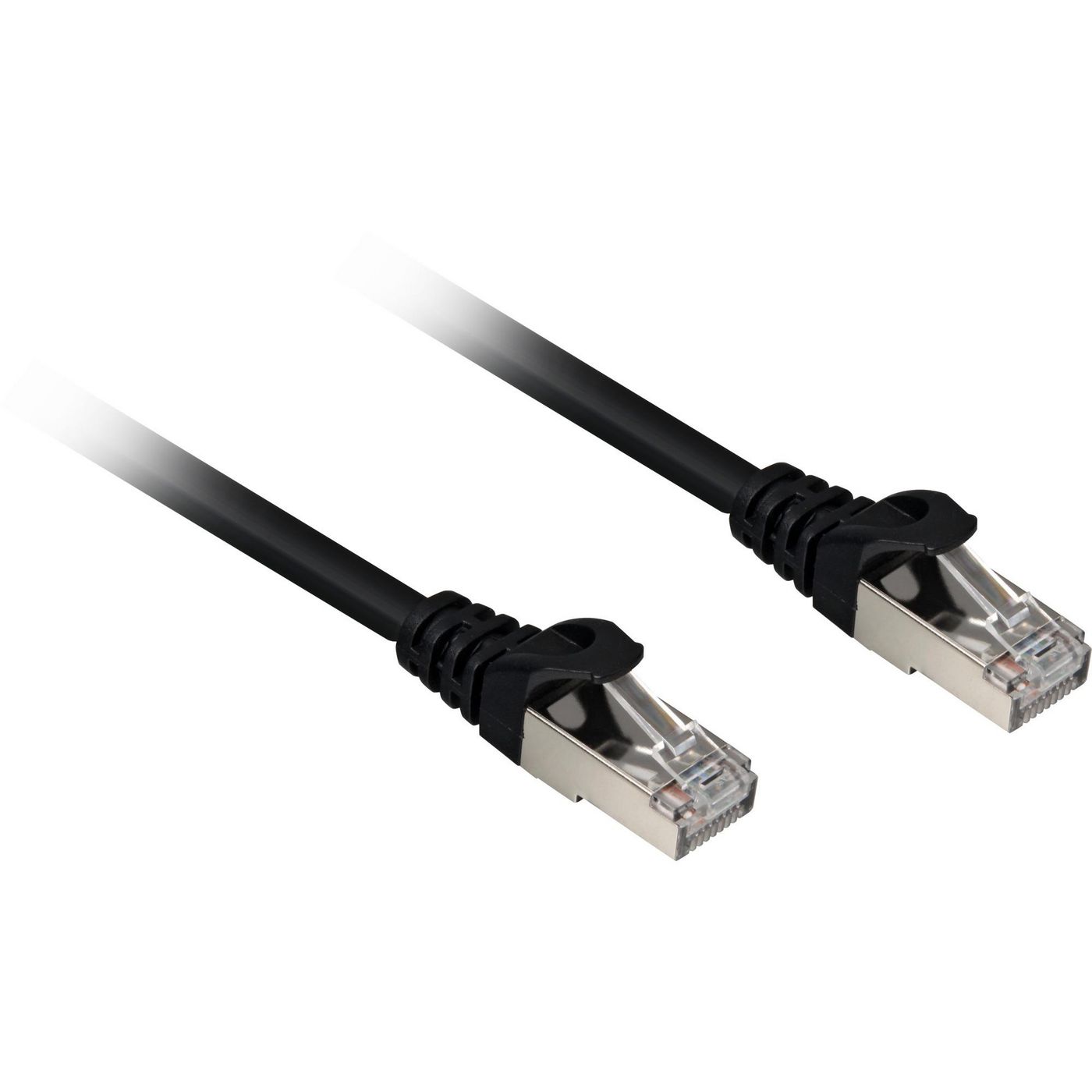 SHARKOON RJ45 CAT.6a SFTP LSOH bk 10,0m | Halogenfrei