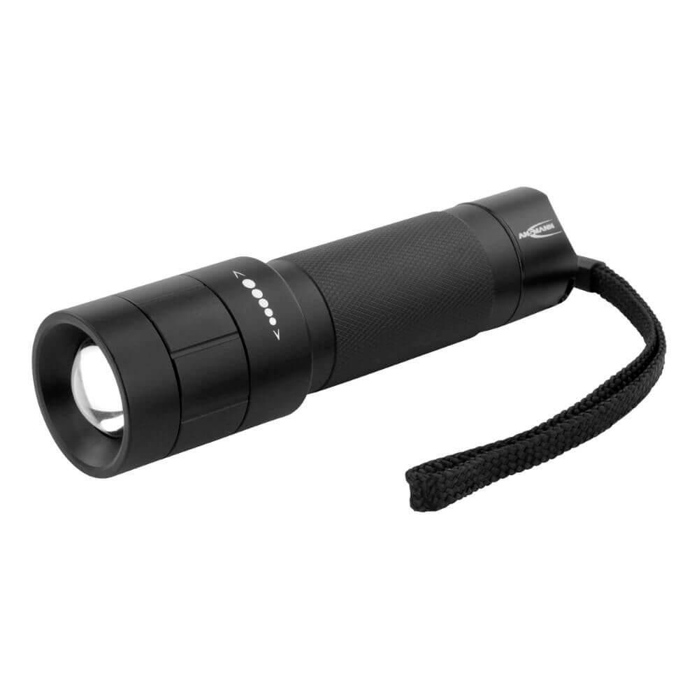 ANSMANN 1600-0171 W128272176 M250F Black Hand Flashlight 