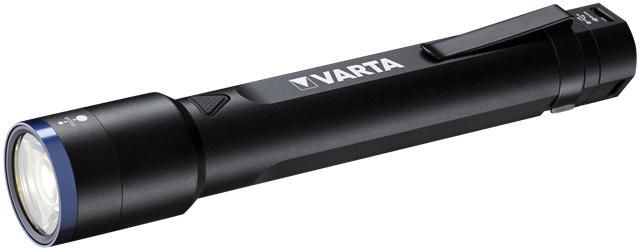 Varta 18901101111 W128277772 F30R Black Hand Flashlight Led 