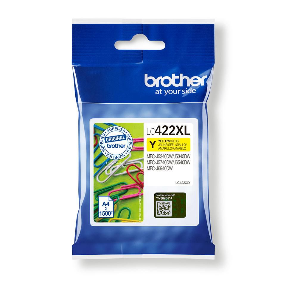 Brother LC422XLY W128272633 Lc-422Xly Ink Cartridge 1 