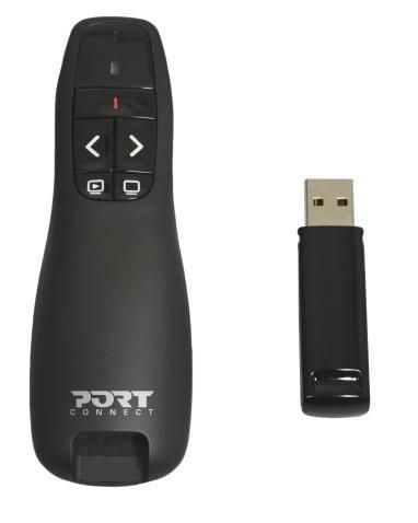Port-Designs 900701 W128272735 Wireless Presenter Black 