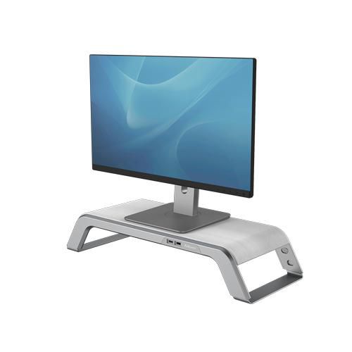 Fellowes 8064201 W128272851 Monitor Mount  Stand White 