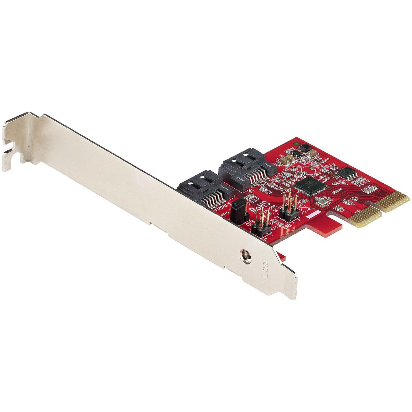 StarTechcom 2P6GR-PCIE-SATA-CARD W128273122 Sata Pcie Card - 2 Port Pcie 