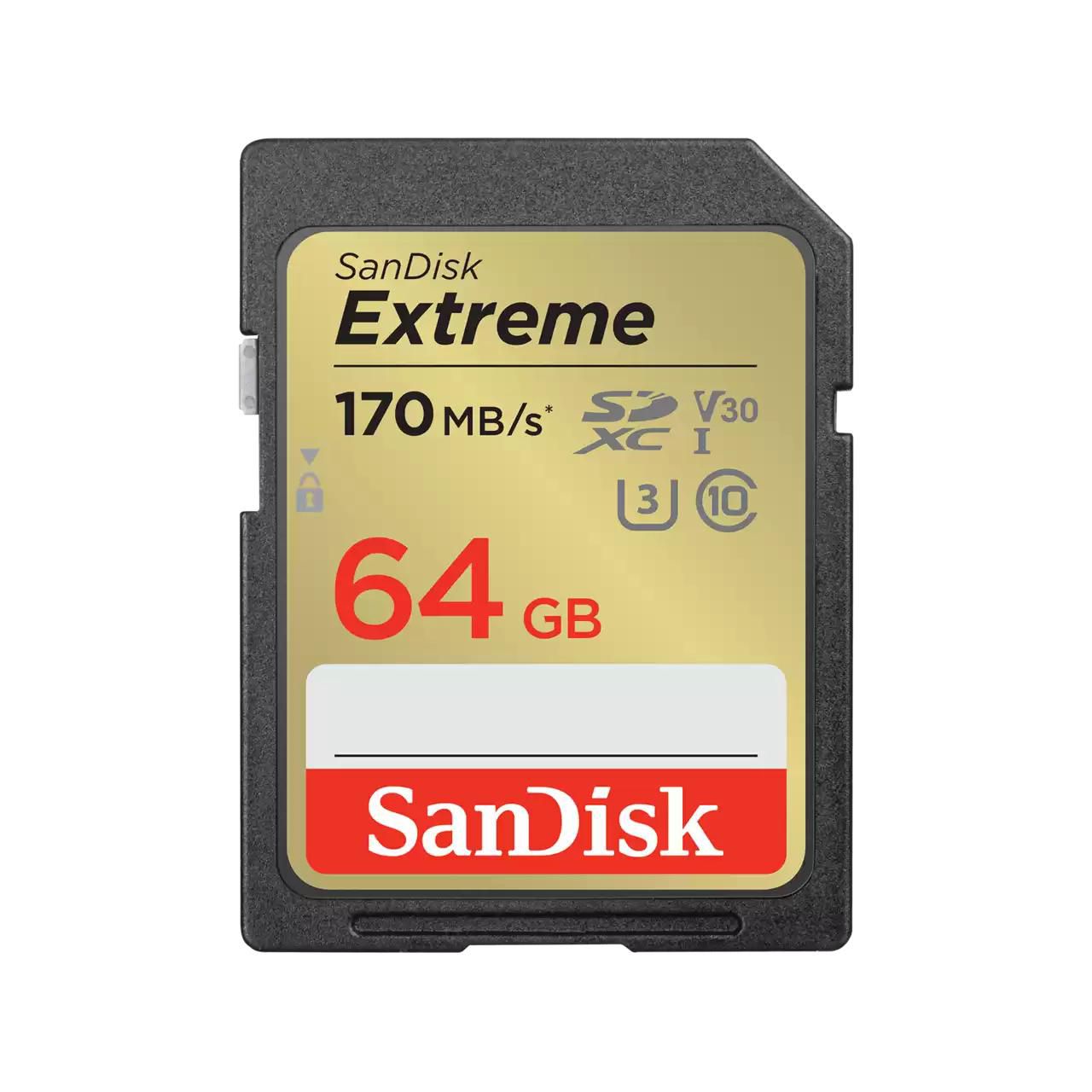 Sandisk SDSDXV2-064G-GNCIN W128273816 Extreme 64 Gb Sdxc Uhs-I 