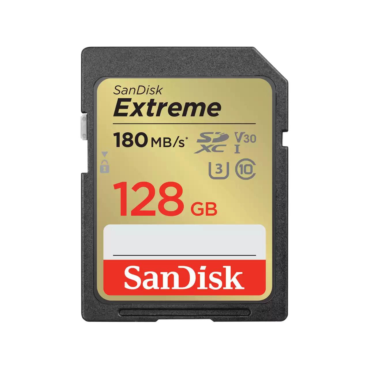 Sandisk SDSDXVA-128G-GNCIN W128273937 Extreme 128 Gb Sdxc Uhs-I 