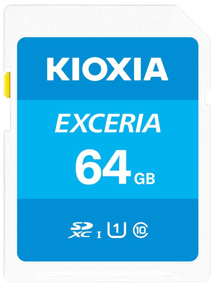 KIOXIA LNEX1L064GG4 W128275391 Exceria 64 Gb Sdxc Uhs-I 