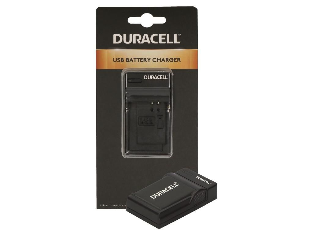 DURACELL Ladegerät mit USB Kabel für Olympus Li-40B/Fuji NP-45 (DRO5940)