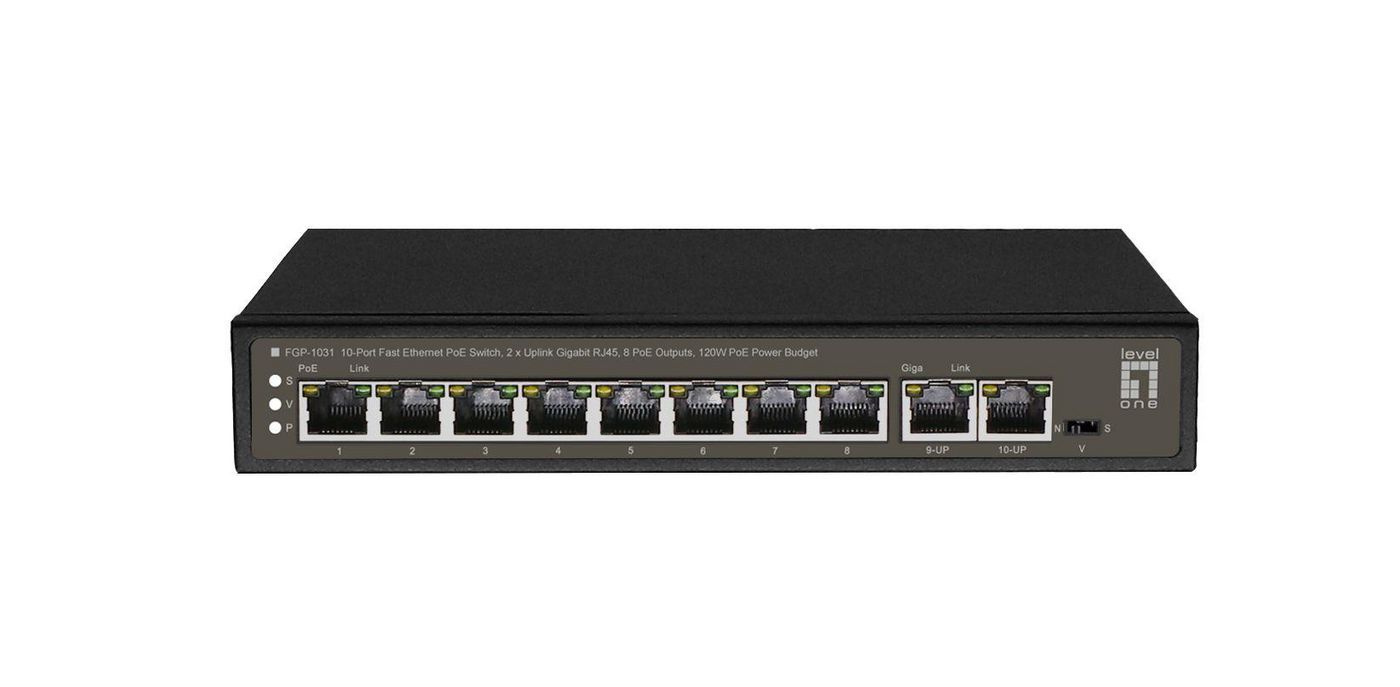 LevelOne FGP-1031 W128276605 Network Switch Unmanaged 