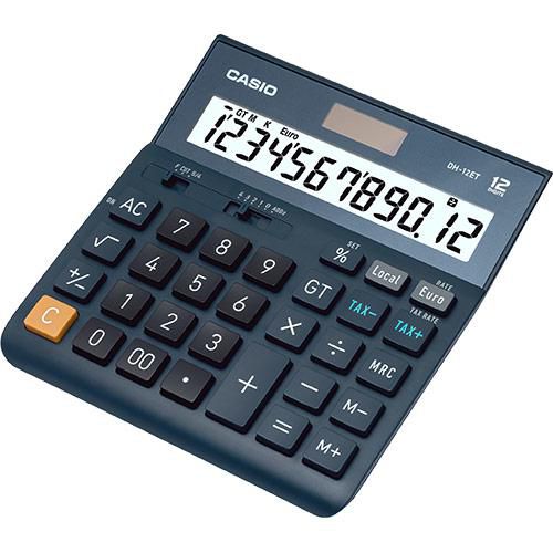 Casio DH-12ET W128276966 Calculator Desktop Basic Black 