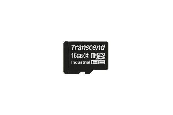TRANSCEND micro SDHC Card C10 Industrial 16GB