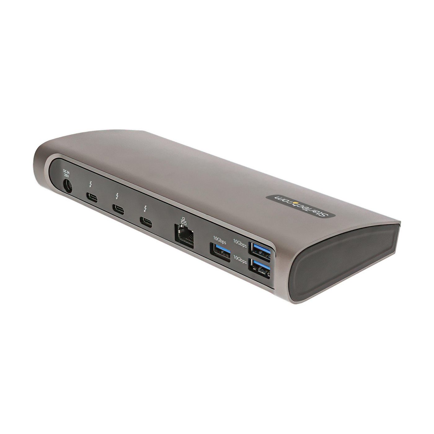 StarTech.com Dock Thunderbolt 4, Power Delivery 96W, Dual Monitor 4K 60Hz/Single Monitor 8K, 3xTB4/Porte USB4, 4xUSB-A, SD, GbE