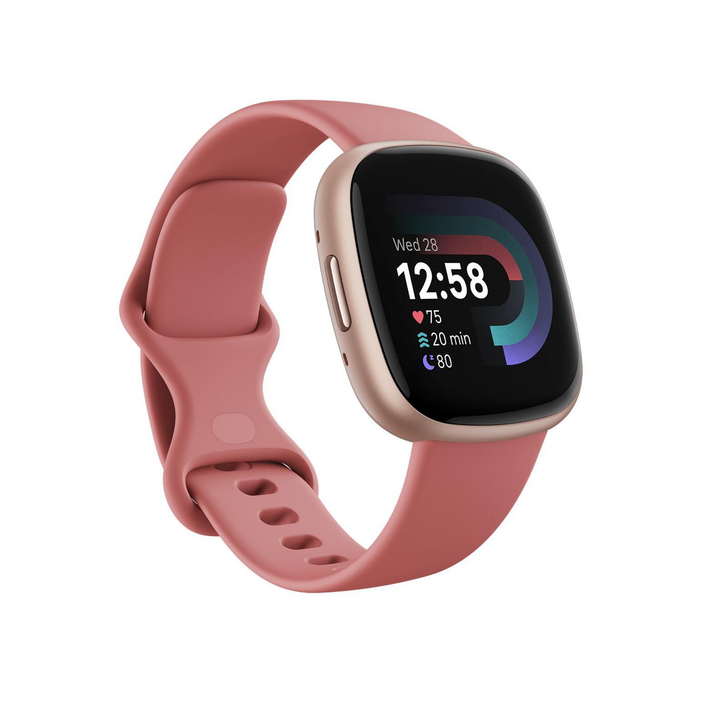 FITBIT Versa 4 Smartwatch Rose Gold Android