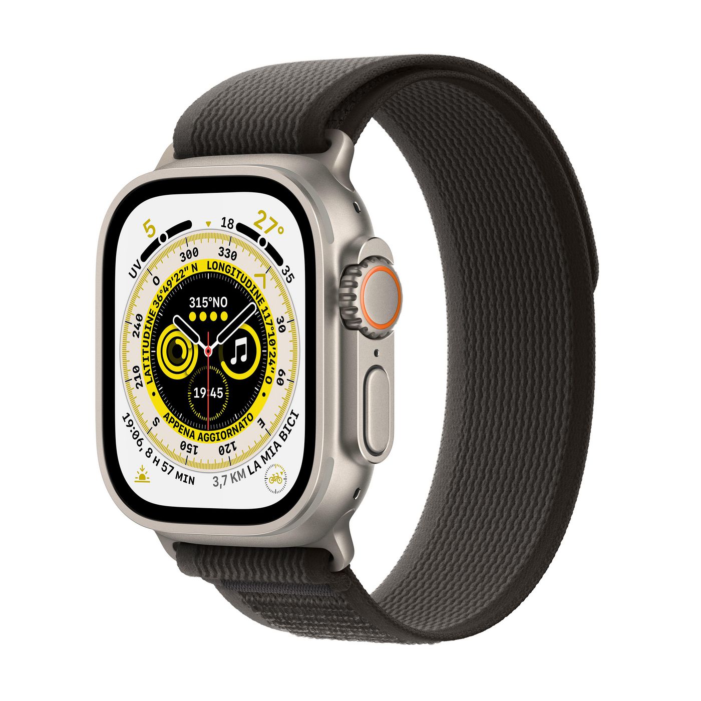Apple MQFX3DHA W128279400 Watch Ultra Oled 49 Mm 4G 