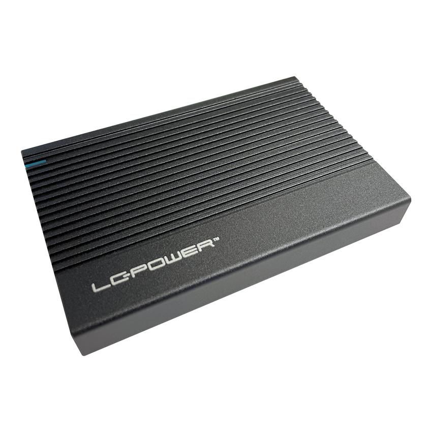 LC-POWER HDD ACC LC-Power LC-25U3-C Black 2,5 USB-C 3.2