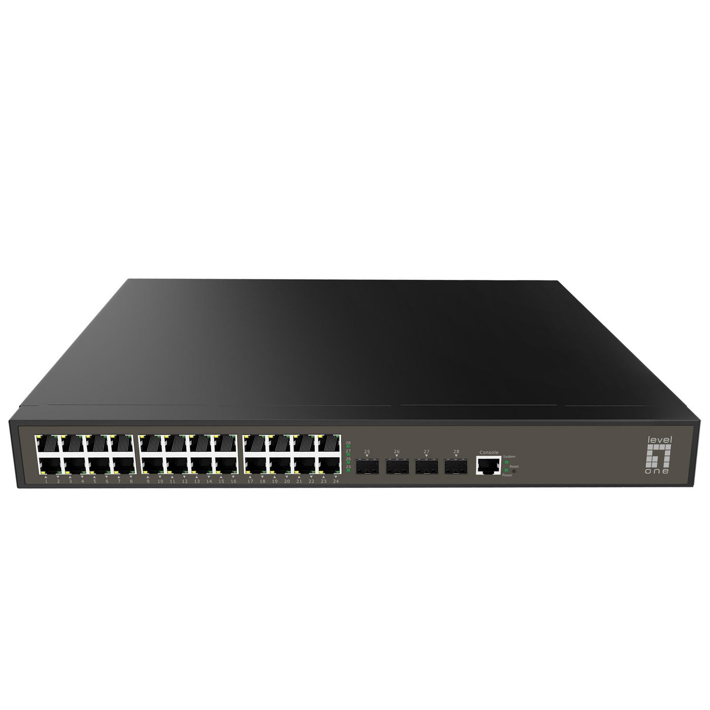 LevelOne GEL-2871 W128280200 Network Switch Managed L2+ 