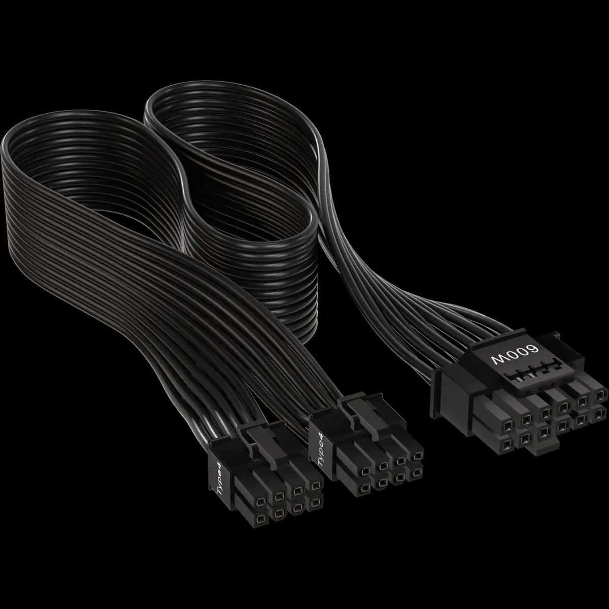 CORSAIR Kabel Corsair 12+4pin PCIe Gen5 Type-4 für Netzteile