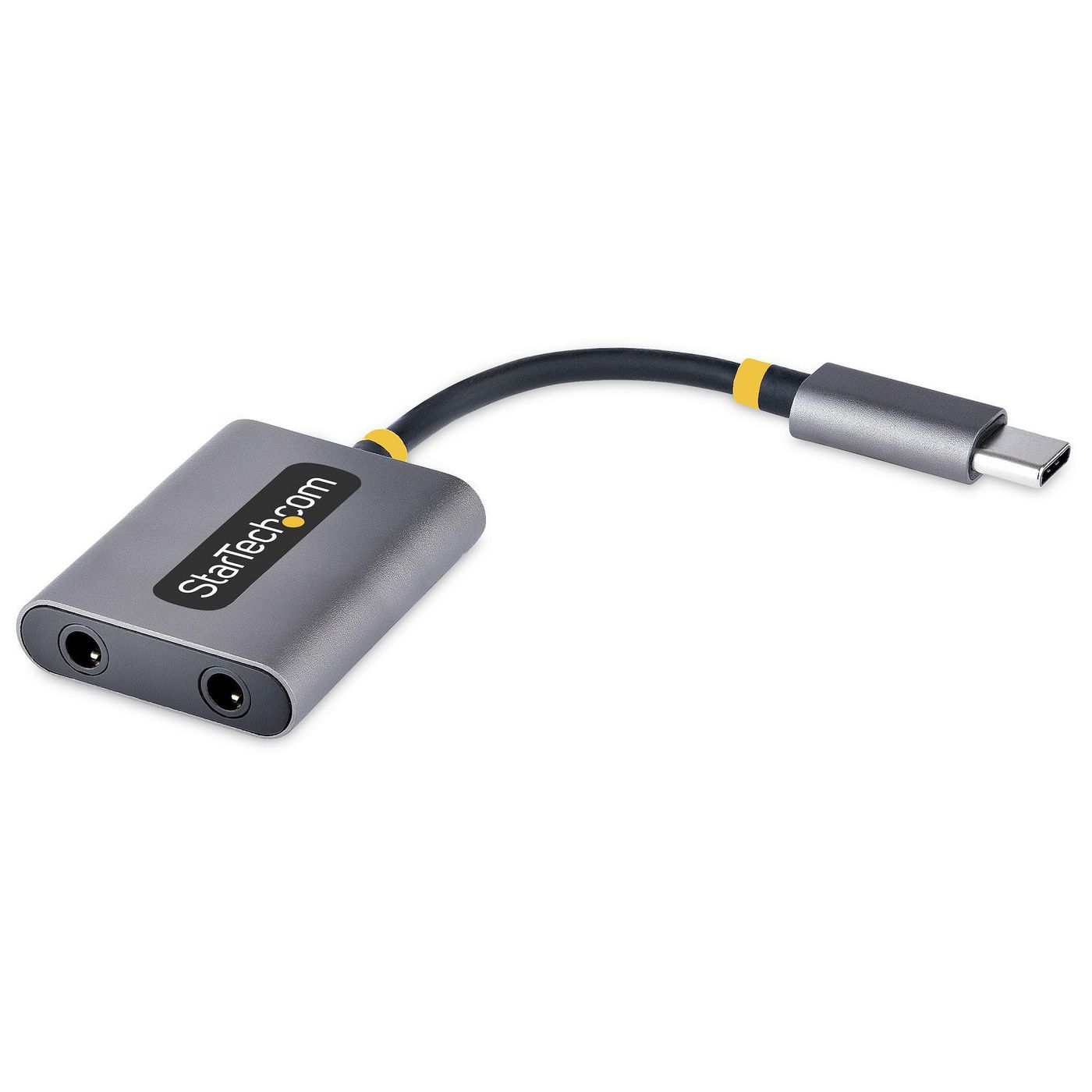 STARTECH.COM USB-C Audio Splitter USB-C Dual Kopfhörer Splitter/Adapter mit Mikrofoneingang USB-C au
