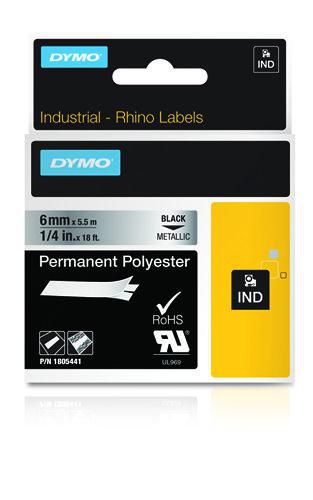 DYMO 1805441 W128280880 Ind Permanent Polyester 