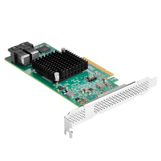 SILVERSTONE SST-ECS05 RAID-Contr. PCIe x8 für 8x SAS/SATA (9311- (SST-ECS05)