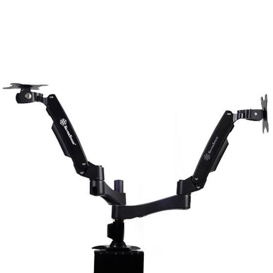 Silverstone SST-ARM22BC W128281147 Monitor Mount  Stand 61 Cm 