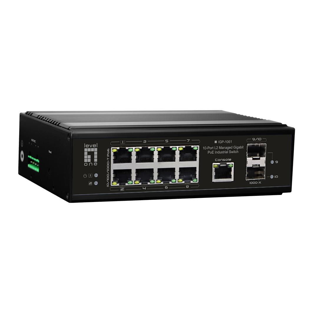 LevelOne IGP-1061 W128281568 Network Switch Managed L2 